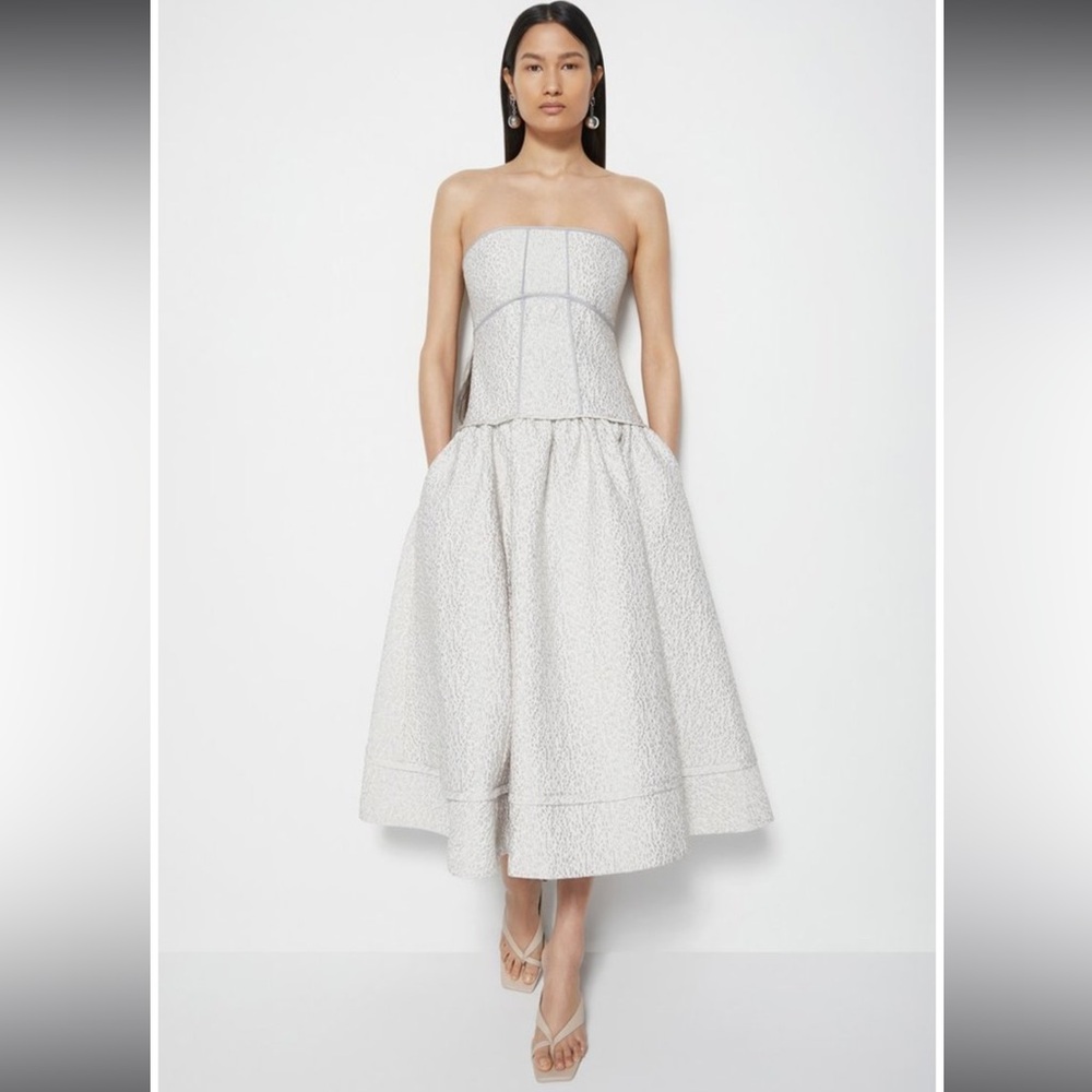 Jonathan Simkhai London Midi Dress - Dew